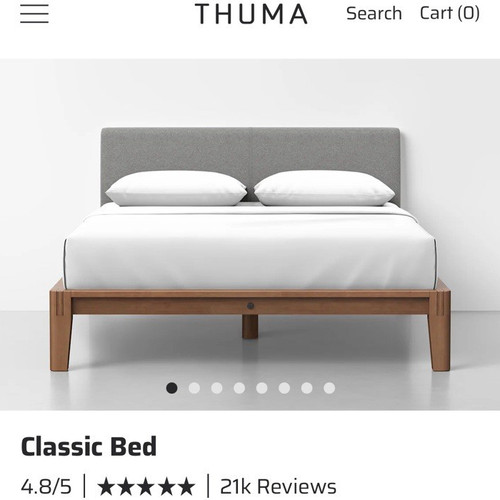 Thuma classic bed - classic, full
