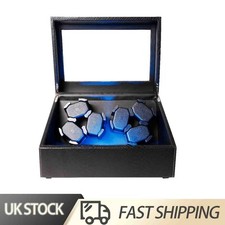 Automatic Watch Winder 3/6 Slots Display Box Rotator Watches Display Case New