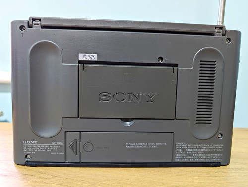 Sony icf sw77 portable - sony, world