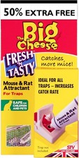 The Big Cheese Mouse and Rat Attractant – 26g, Poison-Free Paste in Squeezy T