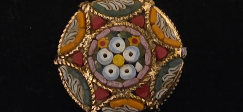 Vintage italian micro mosaic - micro,
