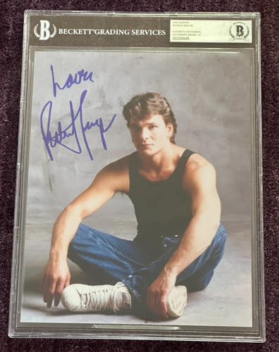 Patrick swayze signed - patrick, 10