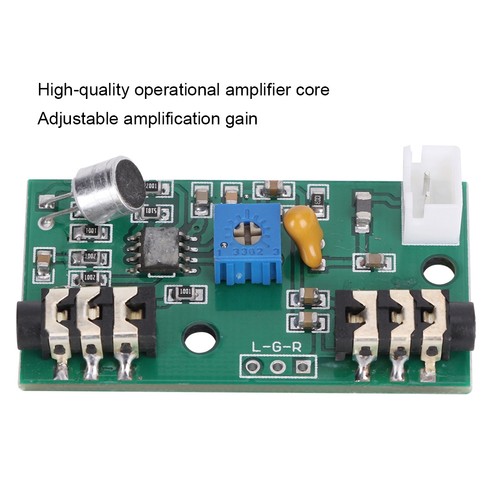 Mic preamp module electret - mic,