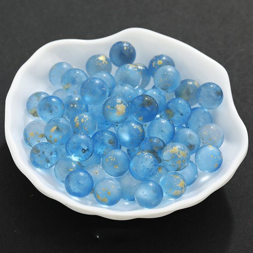 Coloured glass marbles - glass,