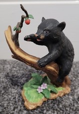 Black Bear Figurine Playful Pursuit Brooks & Bentley 1994 Animal Ornament