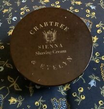Crabtree and Evelyn shave Soap Empty Dish Sienna.   Used