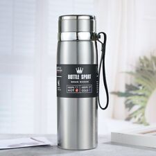 1000ml Stainless Steel  Thermal Water Bottle Double Wall Insulated Flask Cup Mug