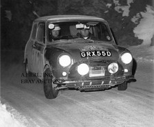 Mini Cooper S 1966 Monte Carlo Rally Austin Morris Mini Cooper Rauno Aaltonen 