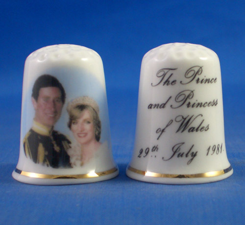Birchcroft china thimble - birchcroft, --