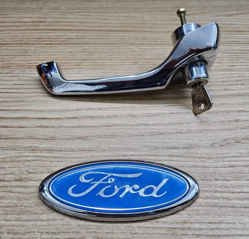 Ford transit mk1 chrome door - ford,