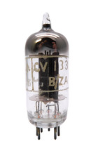 GEC KB/ZA CV133 6C4 EC90 Black Plate Square Getter Valve Used Tested (V41) #2