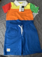 Boys Mitch And Son Shorts And T-shirt Age 6