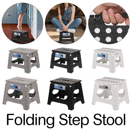 Folding step stool plastic - step,