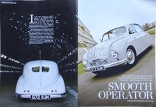 Original CC 2010 extracted mag article: 1949 T600 TATRAPLAN, driving overview