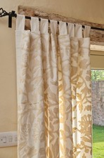 Hand embroidered tab top - , long