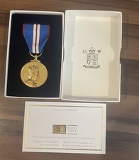 Queens Golden Jubilee Medal, Court Mounted Full Size boxed 
