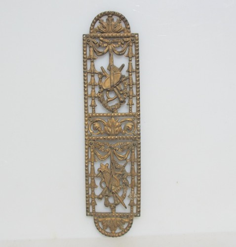 Victorian brass pierced finger - brass,