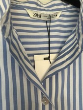 Zara Blue & White Striped