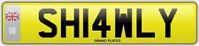 SHAW NUMBER PLATE SHAWS