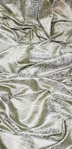 Olive white floral - olive, chinese