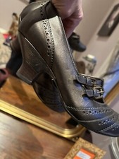 Clarks Pewter Grey Metallic