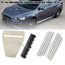 4Pcs Primed Scoop Hood Vent