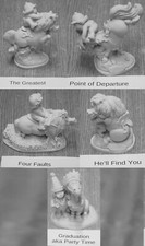 5 Thelwell figures - Chiltern