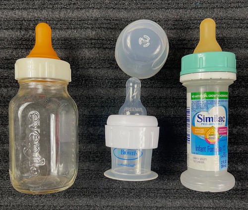 Reborn doll baby bottle lot - doll,
