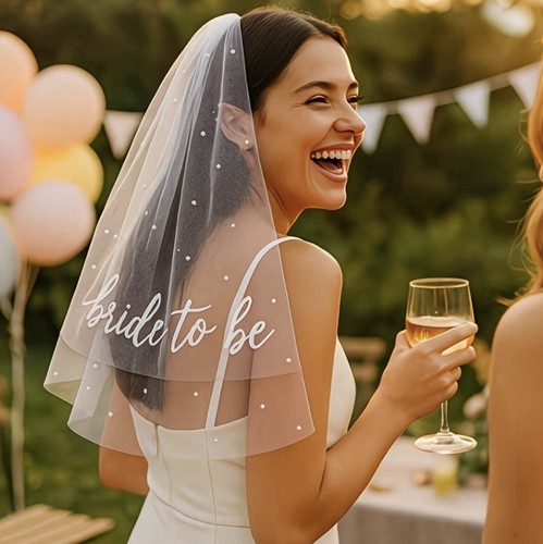 Bride veil hen party - to,