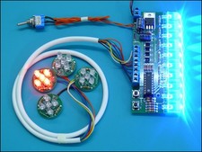 GhostBusters Movie Prop - Proton Pack BLUE Power Cell light kit - Ghost Busters