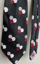 Mens Black White Red Multi
