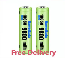 2pcs 18650 Li-Ion Battery 3.7V