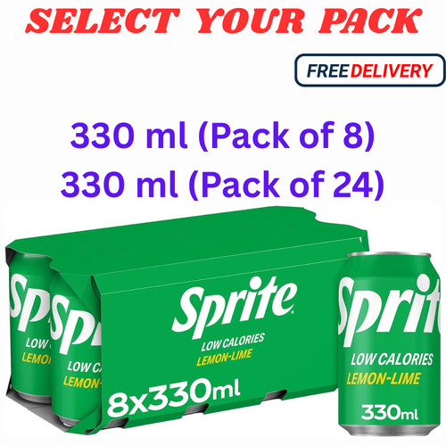 Sprite low calories - sprite, lemon