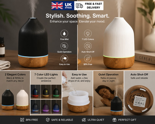 Essential oil aroma diffuser - essential,