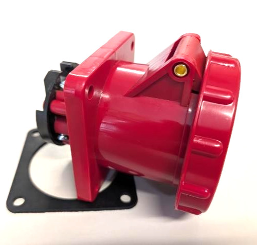 Amp pin red flanged - amp,