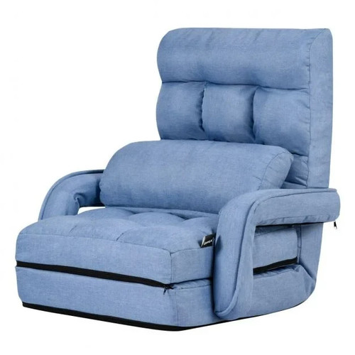 Adjustable folding floor - folding, lazy