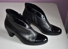 LADIES GABOR BLACK LEATHER
