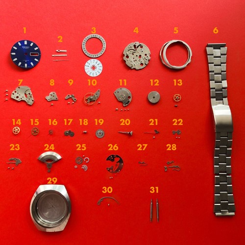 Seiko 6109 automatic parts - 6109,