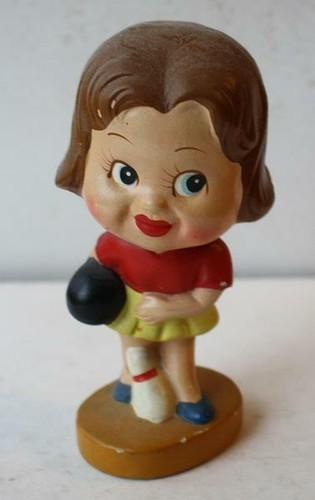 Bowling girl nodder bobble - girl,