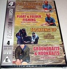 4 Fishing DVDs on 1 Disc (Vol