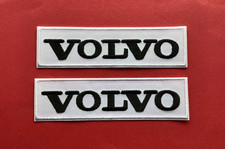 VOLVO SWEDISH CAR TRUCK RALLY MOTORSPORT RACING EMBROIDERED PATCHES x2 SELLER UK