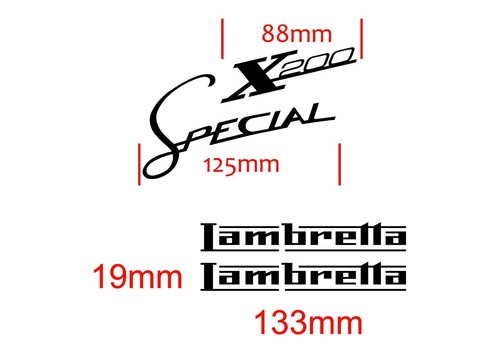 Lambretta special x200 leg - lambretta,