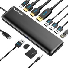 USB C Docking Station, WAVLINK