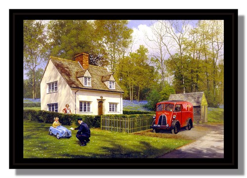Morris royal mail post van - morris, j