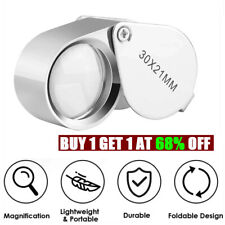 30X Folding Magnifying Glass