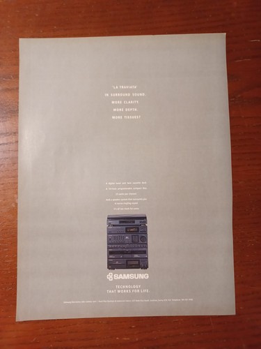 Samsung hifi unit - unit, vintage