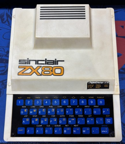 Sinclair zx80 original vintage - sinclair,