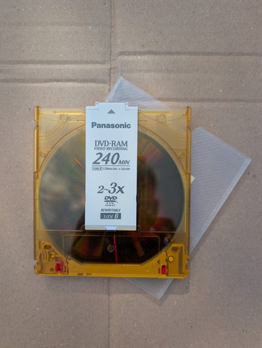 Panasonic dvd ram 7gb - dvd-ram, 4.7gb