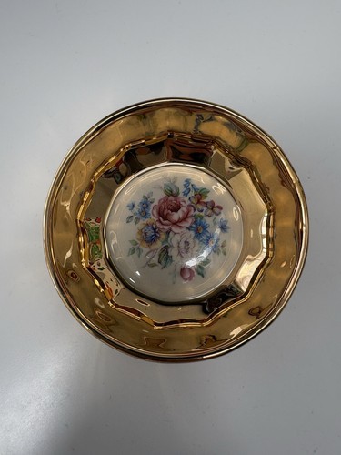Prinknash pottery trinket dish - prinknash,