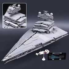 ⭐ UCS 75252 Imperial Star Destroyer – 4784PCS Massive Star Wars Replica + 2 Doll